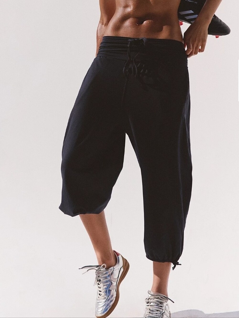 Free People Movement "Take It Easy" Joggers Pants Small Crop